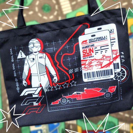 f1 tote